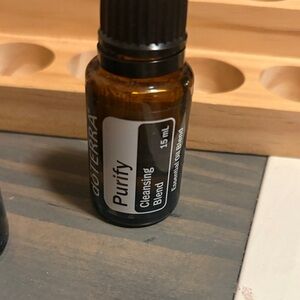 Doterra Purify Cleansing Blend Bottle - Brown and Black